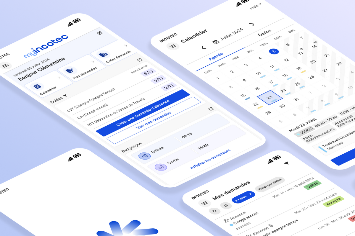 Présentation générale application mobile myIncotec
