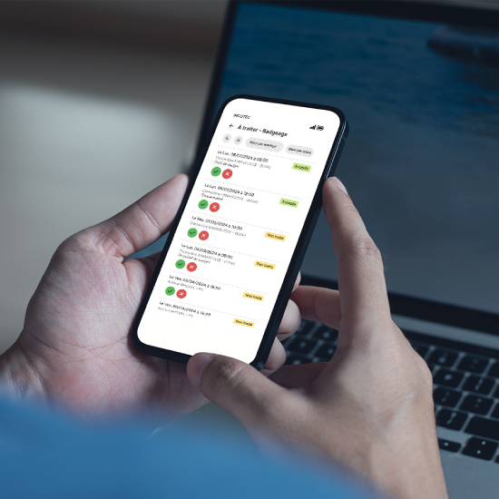 myIncotec application RH manager validation demandes congés gestion des temps
